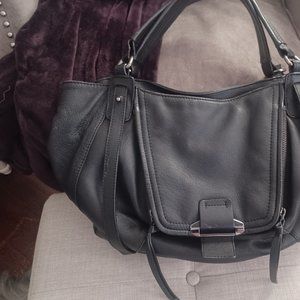 Kooba Jonnie Large Black Leather Hobo